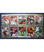 1990 Action Packed Kansas City Chiefs Team Set of 10 Football Cards - £4.77 GBP