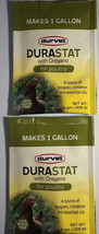 DuraStat For Poultry Water Supplement Enhancer w/Oregano Supplement 2pks... - $18.69