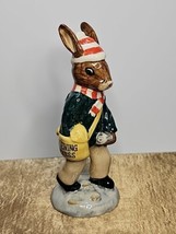 Royal Doulton Paperboy Bunnykins Figurine DB77 Vintage 1989 - $50.97