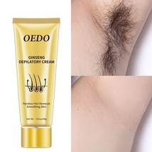 Hair Removal Cream Natural Skin Smooth Ginseng Painless Permanent Depila... - £11.71 GBP