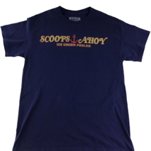 Stranger Things T-Shirt Size Medium Scoops Ahoy Ice Cream Parlor Steve N... - $21.73