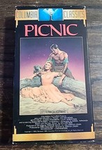 Picnic VHS 1955 Columbia Classics Letterbox tested Movie - $148.10 MXN