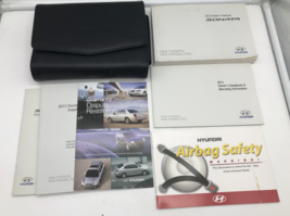 2013 Hyundai Sonata Owners Manual Set with Case OEM C02B39037 - $26.99