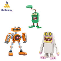 Singing Monsters Model Building Brick MOC Blocks Set Kids Educational Toy Gift - £9.02 GBP+