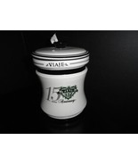 Viaje 15th Anniversary Black Ceramic Cigar Jar ( Empty ) NIB - $379.01 CAD