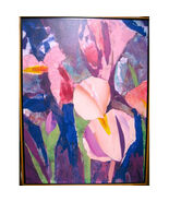 &quot;Tulip&quot; By Susan Soffer Cohn Framed Giclee Print on Canvas 41 1/2&quot;x31 1/2&quot; - $21,713.23 MXN