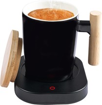 Howay Coffee Mug Warmer Set, Self Heating Temperature Control, 14Oz With Lid - £41.04 GBP