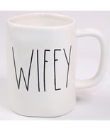 Rae Dunn Wifey Coffee Mug By Magenta White And Black Mug Tea Cup Large S... - $15.97 CAD