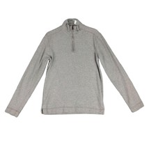 American Eagle Outfitters Men&#39;s S 1/4 Zip Gray Pullover Sweatshirt Sweater AEO - £16.70 GBP