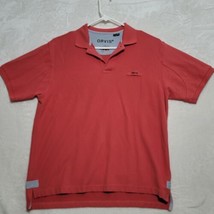 Orvis Mens Polo Shirt Large Fishing Salmon Casual Short Sleeve Hiking Camping - £18.70 GBP