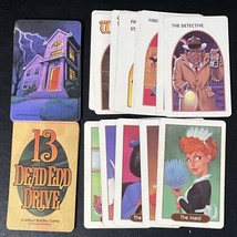 Game Parts Pieces 13 Dead End Drive Milton Bradley 29 Trap 12 Character Cards - £3.14 GBP