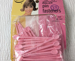 Vintage Goody Hair Roller Pins Pics Fasteners 48 Piece Pink Plastic unbr... - $168.13 MXN