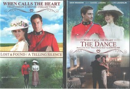 When Calls The Heart: Janette Oke- Lost &amp; Found-A Telling Silence-Dance- New Dvd - £11.64 GBP