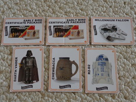 Collection of 6 Star Wars Little Debbie Cards (#2630) - £28.76 GBP
