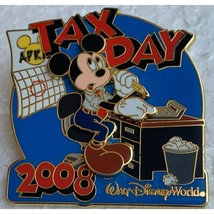 Disney Tax Day 2008 Mickey Mouse Walt Disney World Collectible Pin From 2008 - £11.72 GBP