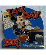 Disney Tax Day 2008 Mickey Mouse Walt Disney World Collectible Pin From ... - £11.26 GBP