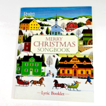 Merry Christmas Songbook Booklet Reader&#39;s Digest Lyrics 113 Favorite Caroling - £37.36 GBP