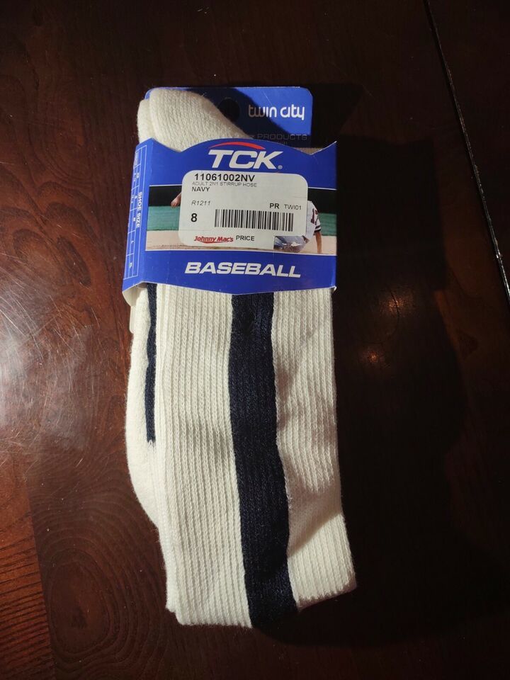 TCK Adult Large 2n1 Stirrup Navy Socks - $19.68