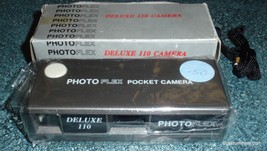 PhotoFlex Deluxe 110 Pocket Film Camera With Box - RARE FIND! - $9.69