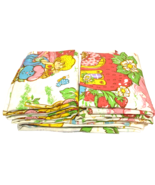Strawberry Shortcake Twin Flat Sheet with Curtains 4 Panel Pinch Pleat 8... - $115.88