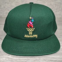 VTG 1996 At&amp;T Atlanta Olympic Games Embroidered Snapback Cap Hat Centenn... - £18.26 GBP