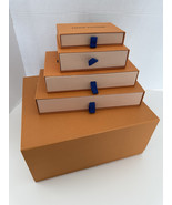 Authentic LOUIS VUITTON Set Of 5 Boxes Different Sizes - $99.95