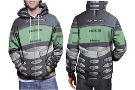 Never Forget Nokia 3310  Mens Graphic Pullover Hooded Hoodie - £27.38 GBP+