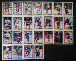 1992-93 Topps Winnipeg Jets Team Set of 25 Hockey Cards - £4.50 GBP