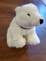 Tags Marshmallow Polar Bear Plush Stuffed Princess Soft Toys Borders Exc... - £11.17 GBP