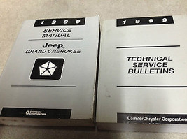 1999 Jeep Grande Cherokee Servizio Riparazione Negozio Manuale Set W Tech - £117.65 GBP