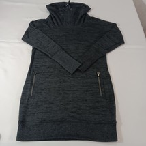 Athleta Women's Gray Pullover Funnel Neck Pullover Sweatshirt Size Small image 11