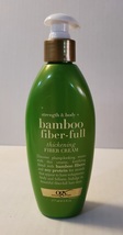 OGX Strength &amp; Body Bamboo Fiber-Full Thickening Fiber Cream 6 oz - NEW ! - £19.15 GBP