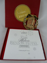 1997 The Portland Ornament Christmas ornament The Benson Hotel Signed &amp; Numbered - £14.80 GBP