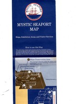 Mystic Connecticut (Vintage 1960&#39;s) Map &amp; Broshures - £2.16 GBP
