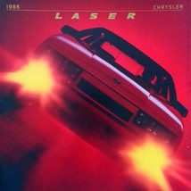 1986 Chrysler LASER sales brochure catalog 86 US XE - $8.00