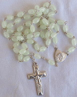 Grapefruit color rosary