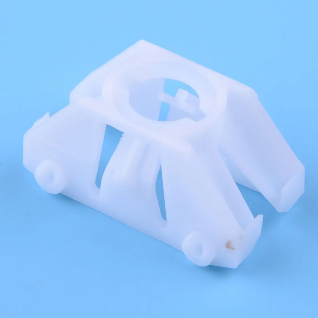 DWCX Auto Car Brake Pedal Booster Clip Mount Support Bracket Plastic White - £9.86 GBP