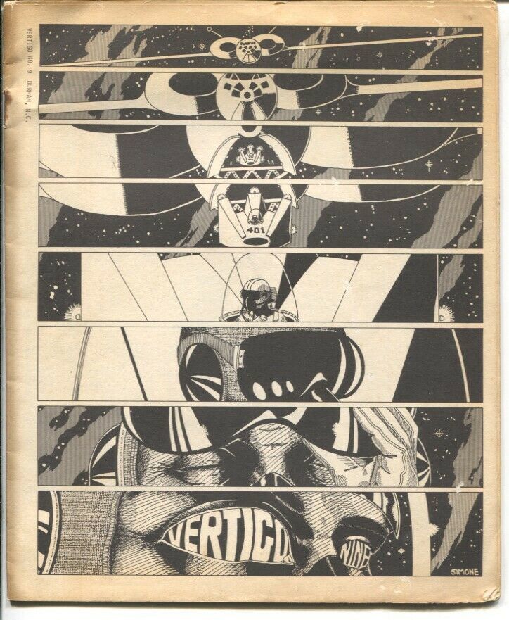 Primary image for Vertigo #9 1971-print run of 200-comic art & sci-fi-rare-VG