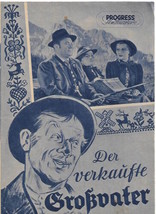 Der verkaufte Großvater Brochure Progress Filmulistrierte 1962 - $9.37