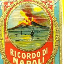 Ricordo Di Napoli Antique Souvenir Book Filled With Images - £10.96 GBP