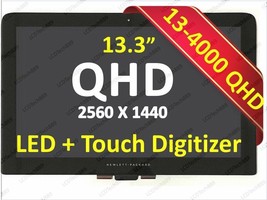 13.3&quot; QHD HP Pavilion X360 744368-001 Touch LCD LED Screen Assembly Repl... - £119.45 GBP