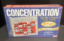 Concentration Board Game 40th Anniversary Edition 1998 Endless Games Sealed - £44.73 GBP