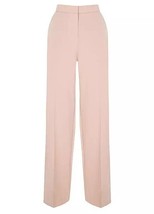 Kaleidoscope Blush Peach Wide Leg Trousers Uk 10 33L (bp36-1) - £17.74 GBP