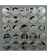 2010 - 2014 S America the Beautiful silver proof sets  - £133.80 GBP