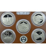 2011 S America the Beautiful clad proof set no box/coa  - £17.83 GBP