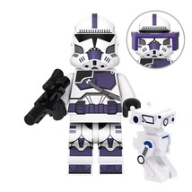 1pcs Minifigures Clone Trooper 187th Legion Star Wars Mace Windu Toys - £12.05 GBP