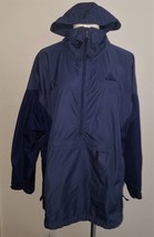 VTG Nike ACG Clima-Fit Packable Windbreaker Jacket Medium 8-10 Blue 9202... - $59.35
