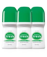 Avon Feelin&#39; Fresh 2.6 Fluid Ounces Roll-On Antiperspirant Deodorant Tri... - £8.64 GBP