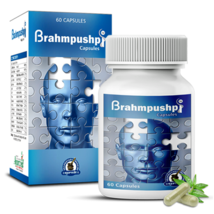 Brahmpushpi Capsules Brain Power &amp; Memory Booster, Herbal Natural Enhanc... - $39.60+
