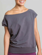 Tanya-B Donna Manica Corta Giù Dalle Spalle Camicia, Grigio, Extra Piccolo - £11.86 GBP